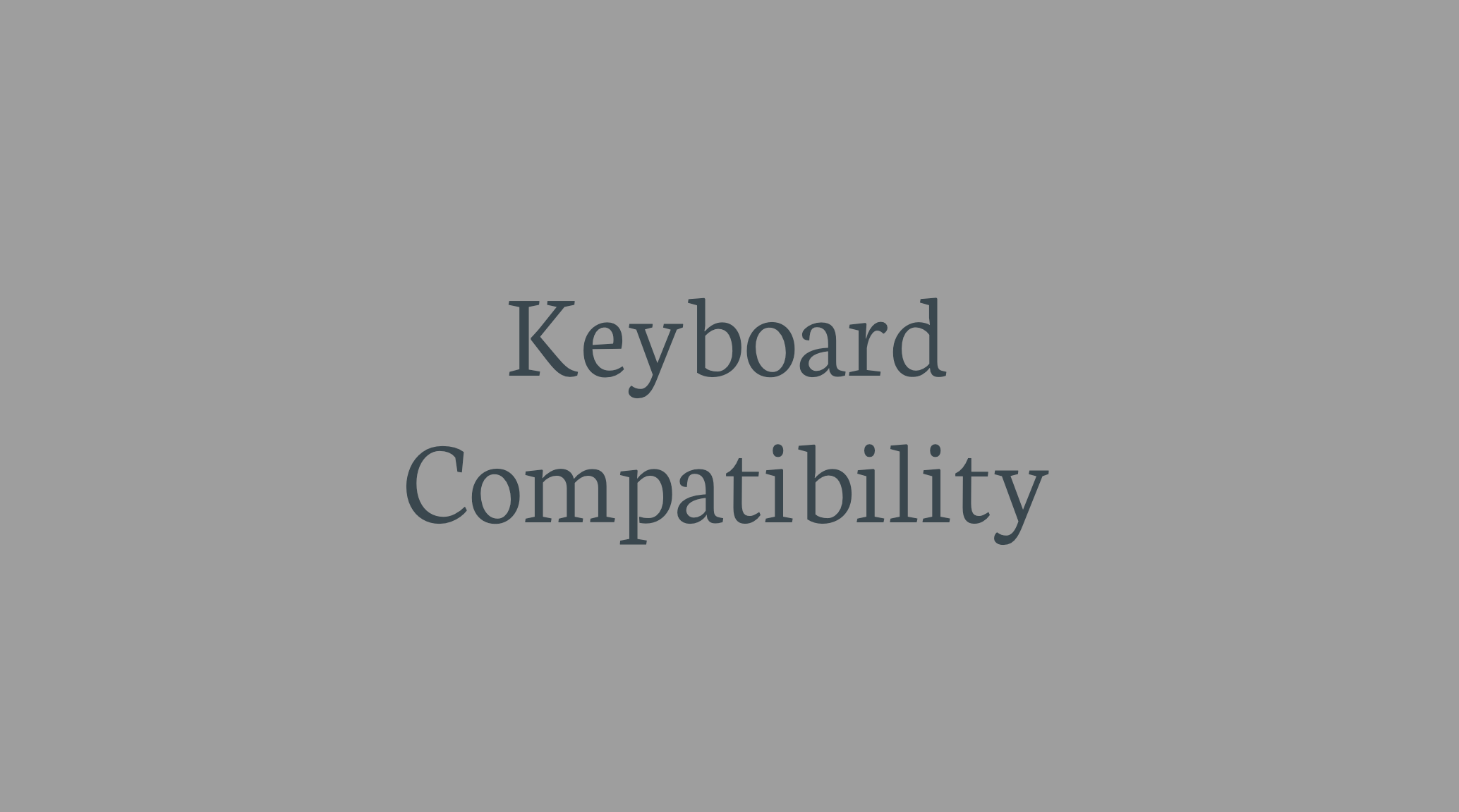 Keyboard Control Findings Thumbnail
