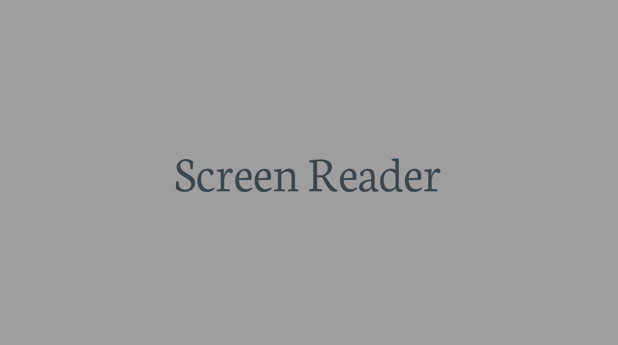 Screen Reader Findings Thumbnail